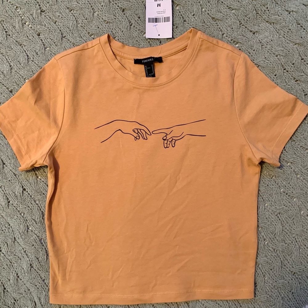 Touching Hand Graphic Tee